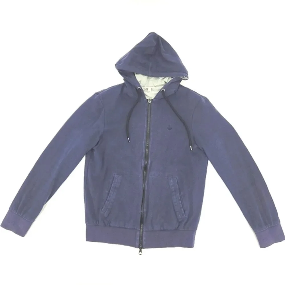 Armani Jeans Mens Size Medium Reversible Hooded Slim Fit Jacket Outdoors Norm